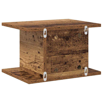 Bedside Table 2 pcs Old Wood 40 x 30 x 25 cm Engineered Wood