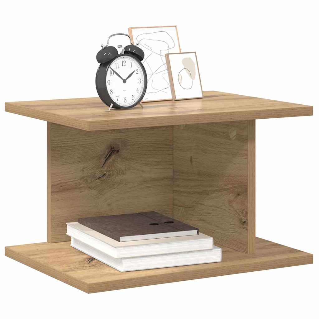 Bedside Table Artisan Oak 40 x 30 x 25 cm Engineered Wood