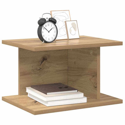 Bedside Table 2 pcs Artisan Oak 40 x 30 x 25 cm Engineered Wood