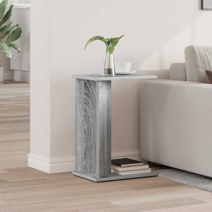 End Table Grey Sonoma 35 x 25 x 50 cm Engineered Wood