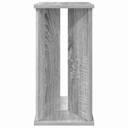 End Table Grey Sonoma 35 x 25 x 50 cm Engineered Wood