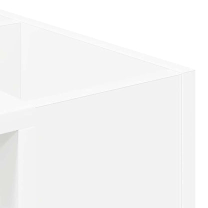 Coffee Table White 101.5 x 50 x 37 cm Engineered Wood