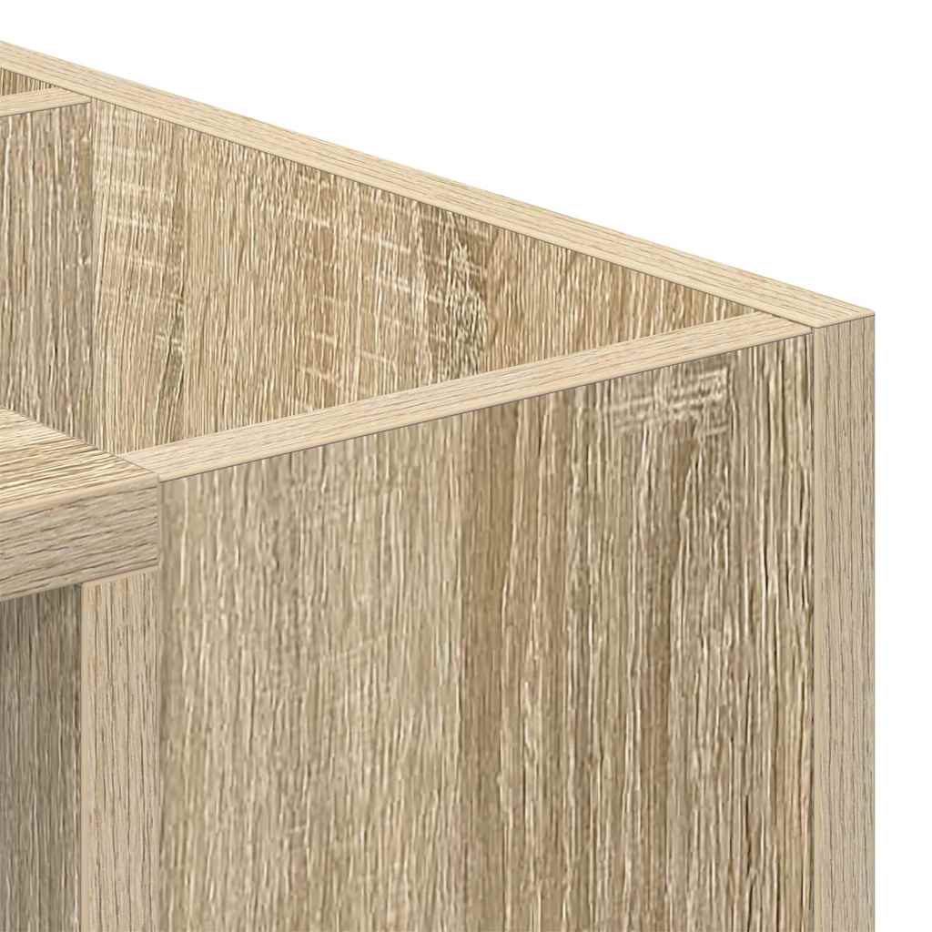 Coffee Table Sonoma Oak 101.5 x 50 x 37 cm Engineered Wood