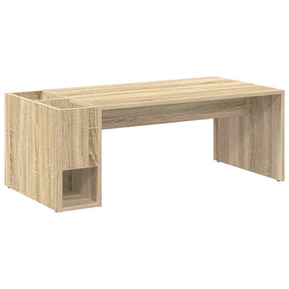 Coffee Table Sonoma Oak 101.5 x 50 x 37 cm Engineered Wood