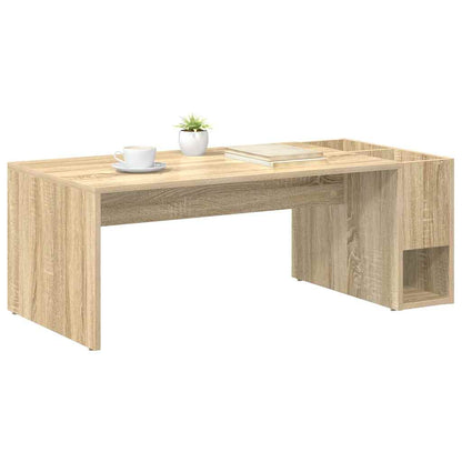 Coffee Table Sonoma Oak 101.5 x 50 x 37 cm Engineered Wood