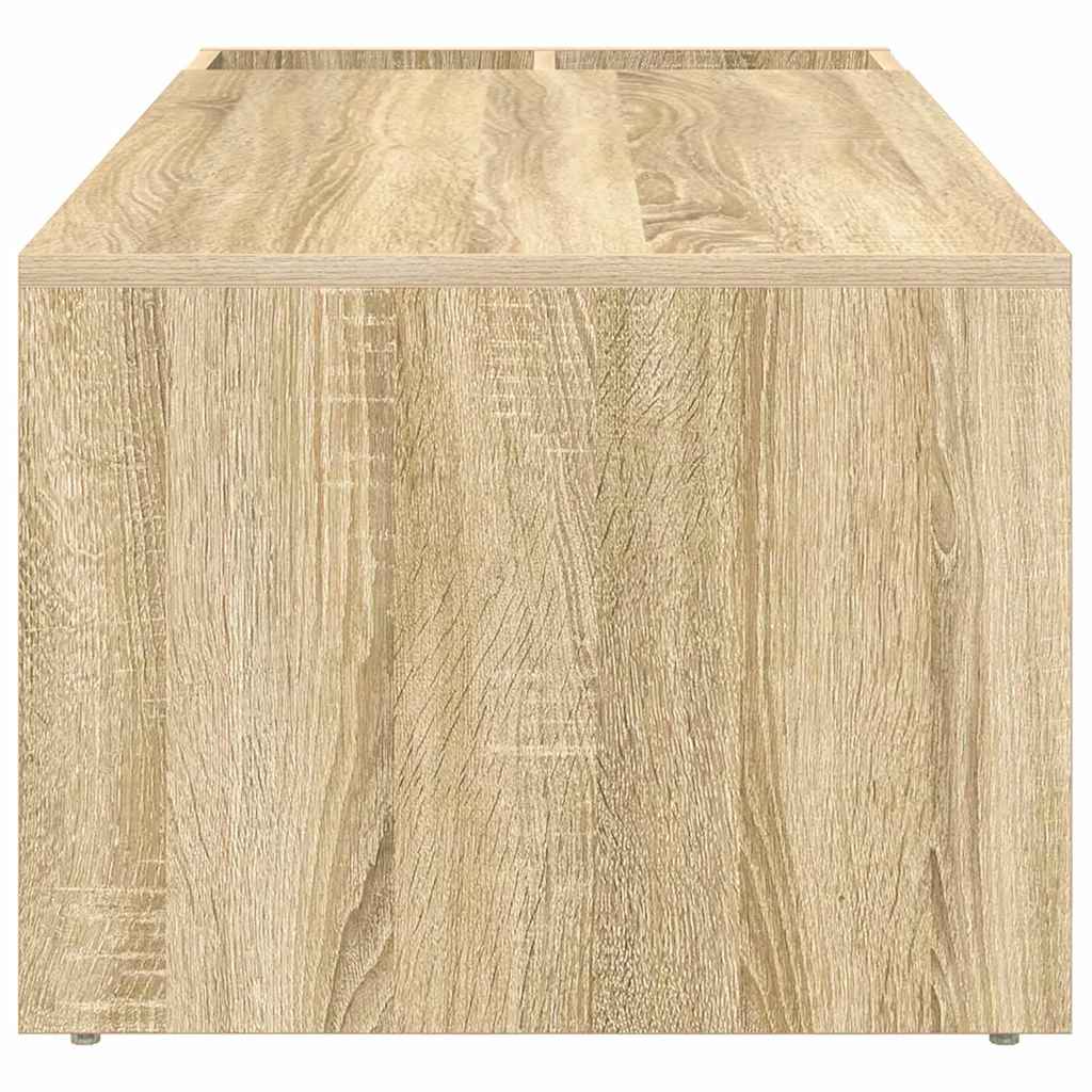 Coffee Table Sonoma Oak 101.5 x 50 x 37 cm Engineered Wood