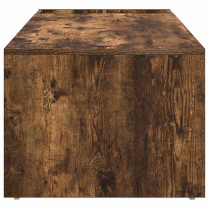Coffee Table Smoked Oak 101.5 x 50 x 37 cm Engineered Wood