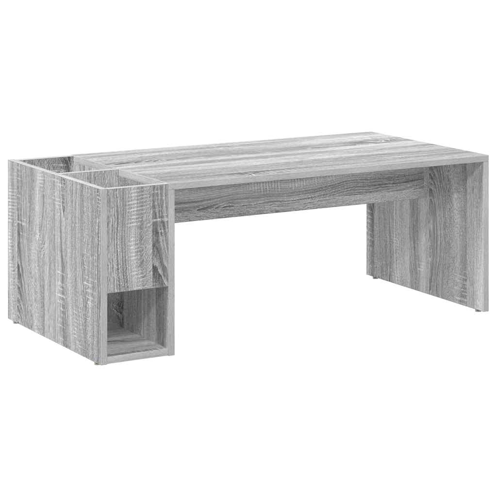Coffee Table Grey Sonoma 101.5 x 50 x 37 cm Engineered Wood