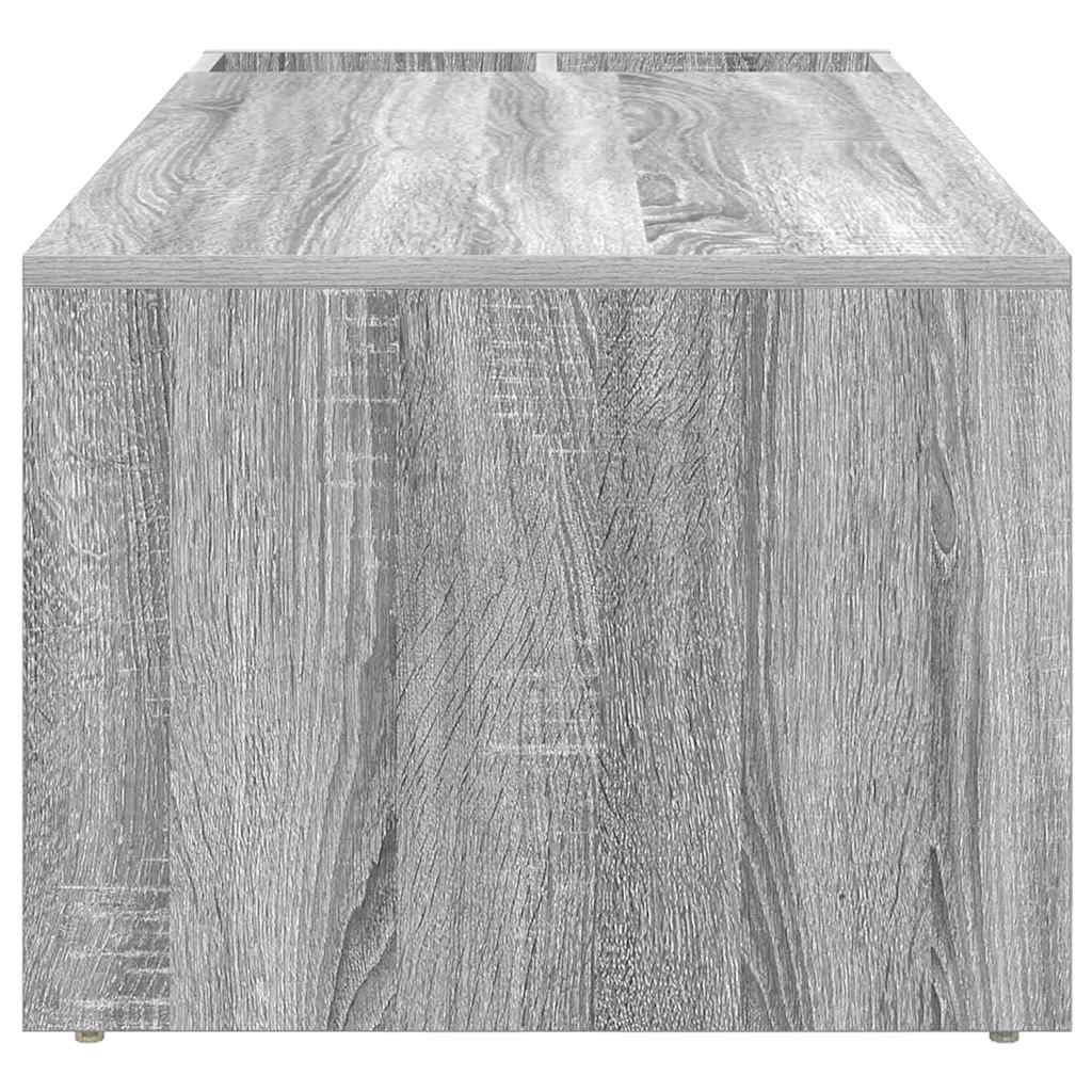Coffee Table Grey Sonoma 101.5 x 50 x 37 cm Engineered Wood