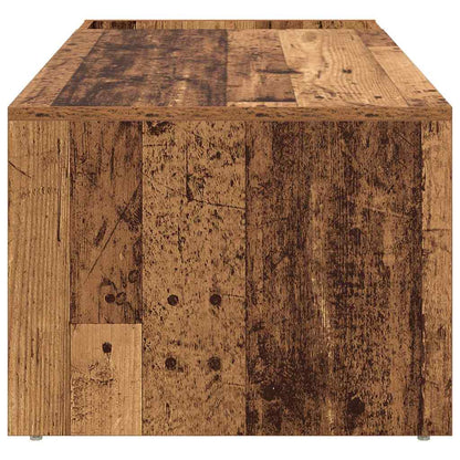 Coffee Table Old Wood 101.5 x 50 x 37 cm Engineered Wood
