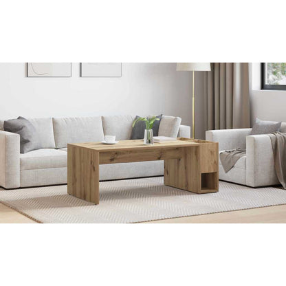 Coffee Table Artisan Oak 101.5 x 50 x 37 cm Engineered Wood
