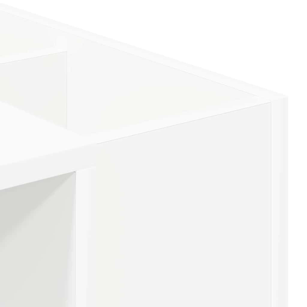 Desk White Engineered Wood 109 x 50 x 78 cm
