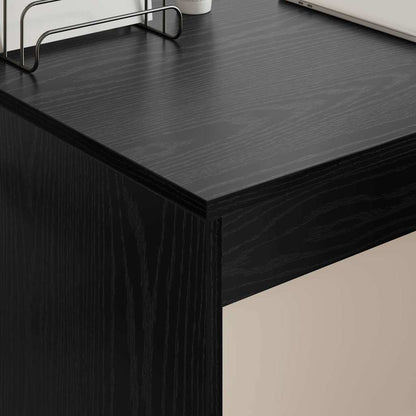Desk Black Oak Engineered Wood 109 x 50 x 78 cm