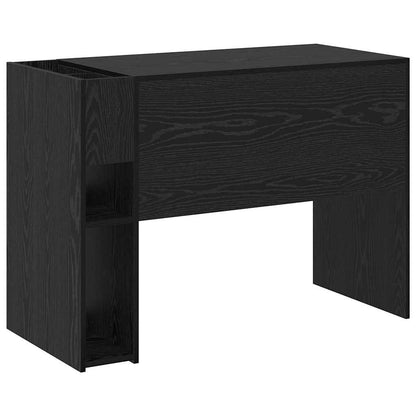 Desk Black Oak Engineered Wood 109 x 50 x 78 cm