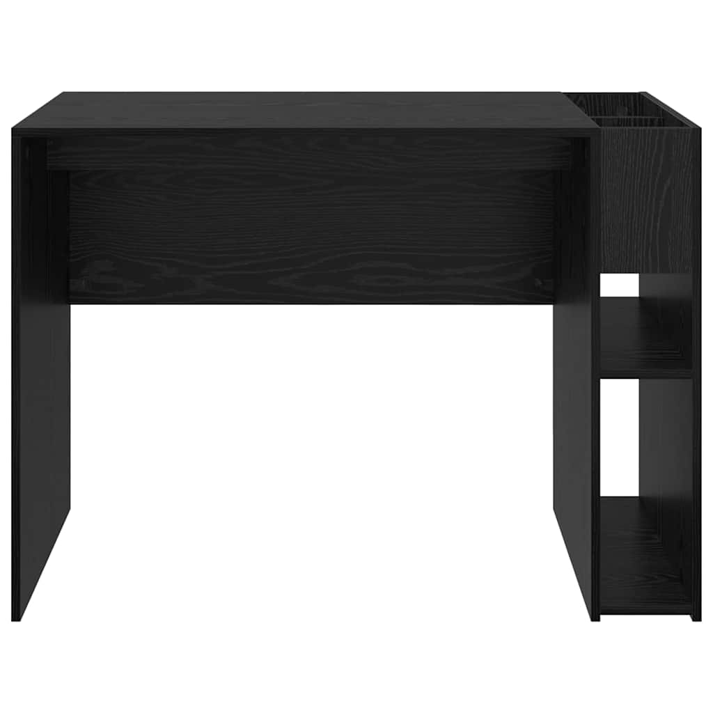 Desk Black Oak Engineered Wood 109 x 50 x 78 cm
