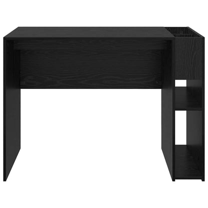 Desk Black Oak Engineered Wood 109 x 50 x 78 cm