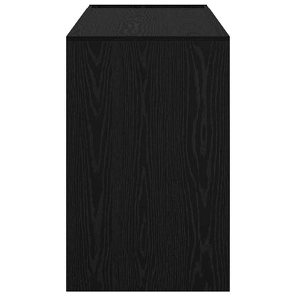 Desk Black Oak Engineered Wood 109 x 50 x 78 cm