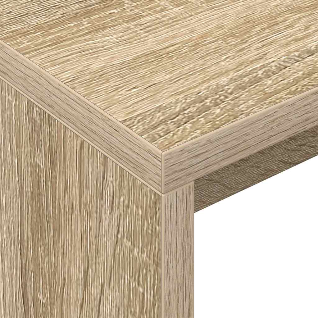 Desk Sonoma Oak Engineered Wood 109 x 50 x 78 cm