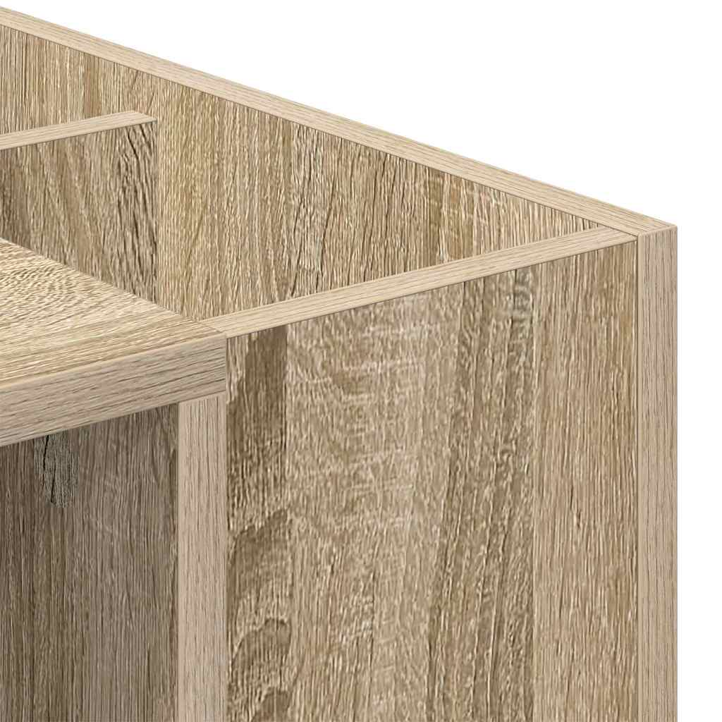 Desk Sonoma Oak Engineered Wood 109 x 50 x 78 cm
