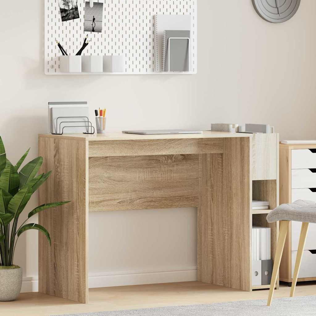 Desk Sonoma Oak Engineered Wood 109 x 50 x 78 cm