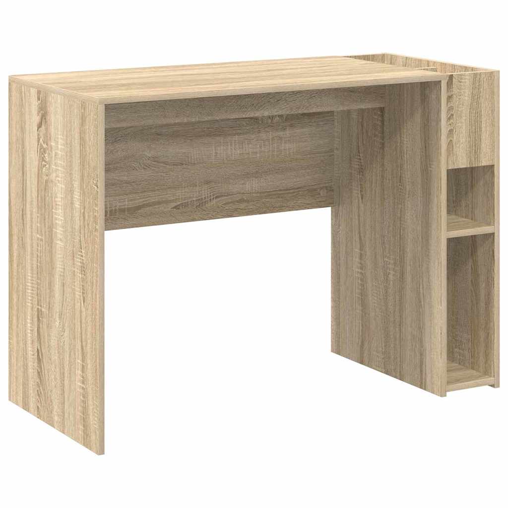 Desk Sonoma Oak Engineered Wood 109 x 50 x 78 cm