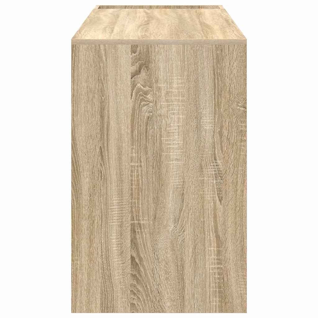 Desk Sonoma Oak Engineered Wood 109 x 50 x 78 cm