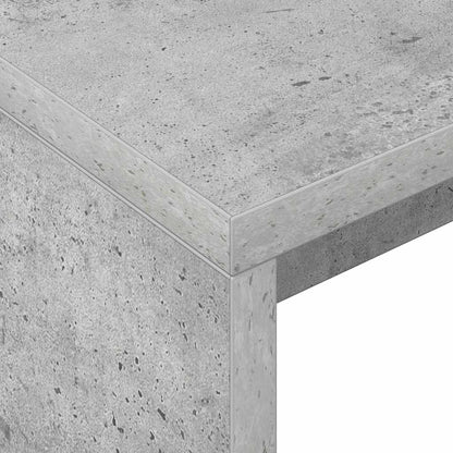 Desk Concrete Grey Engineered Wood 109 x 50 x 78 cm