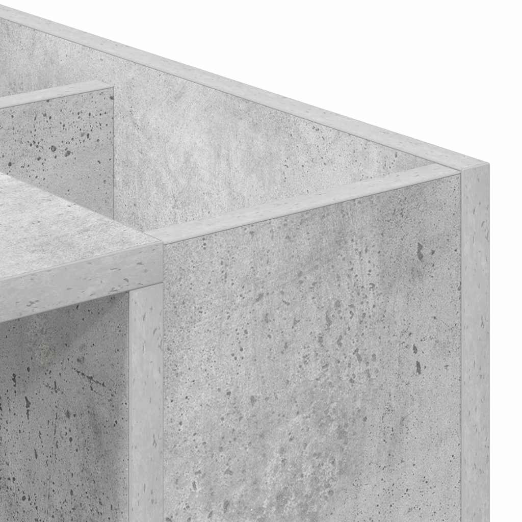 Desk Concrete Grey Engineered Wood 109 x 50 x 78 cm