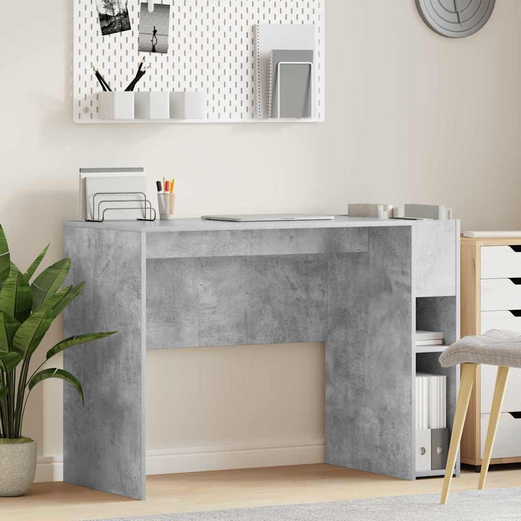 Desk Concrete Grey Engineered Wood 109 x 50 x 78 cm