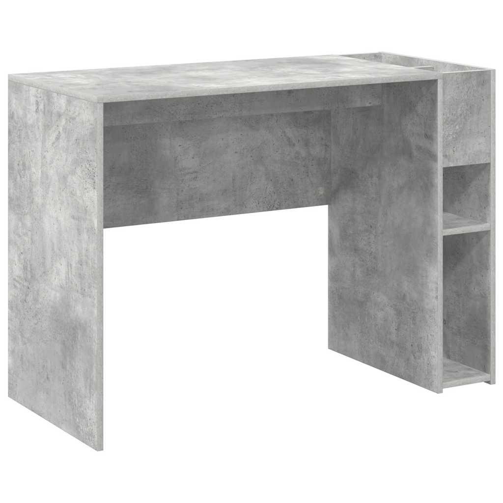 Desk Concrete Grey Engineered Wood 109 x 50 x 78 cm