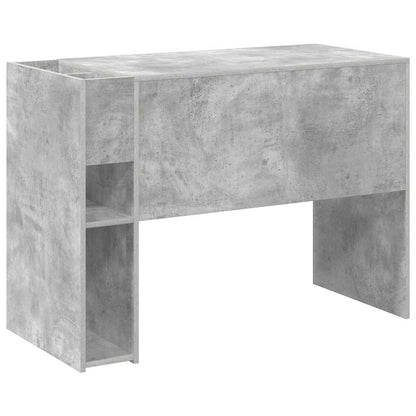 Desk Concrete Grey Engineered Wood 109 x 50 x 78 cm