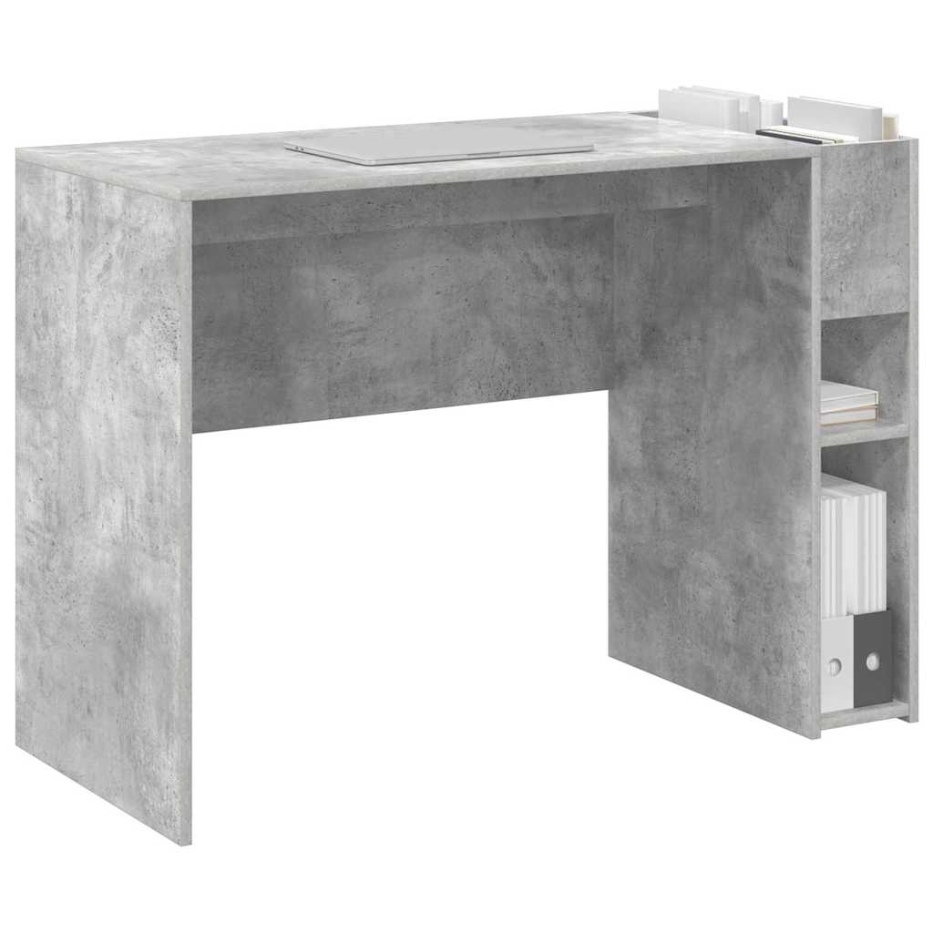 Desk Concrete Grey Engineered Wood 109 x 50 x 78 cm