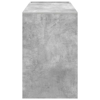 Desk Concrete Grey Engineered Wood 109 x 50 x 78 cm