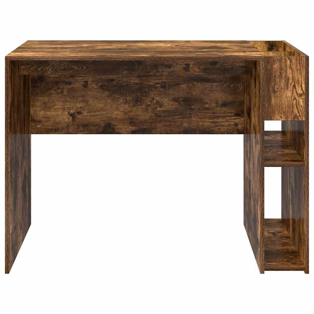 Desk Smoked Oak Engineered Wood 109 x 50 x 78 cm