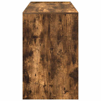 Desk Smoked Oak Engineered Wood 109 x 50 x 78 cm
