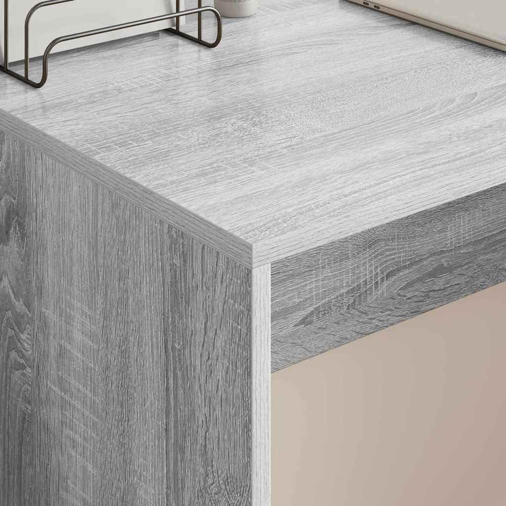 Desk Grey Sonoma Engineered Wood 109 x 50 x 78 cm