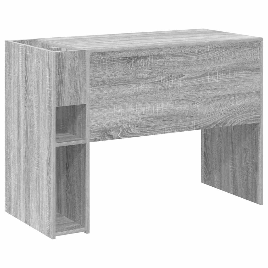 Desk Grey Sonoma Engineered Wood 109 x 50 x 78 cm