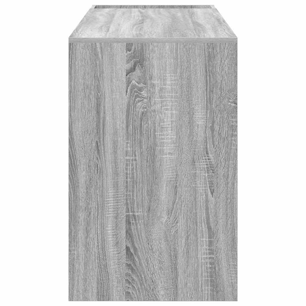 Desk Grey Sonoma Engineered Wood 109 x 50 x 78 cm