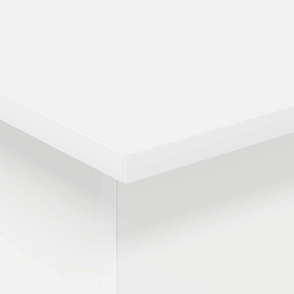 End Table White 35.5 x 35 x 40 cm Engineered Wood