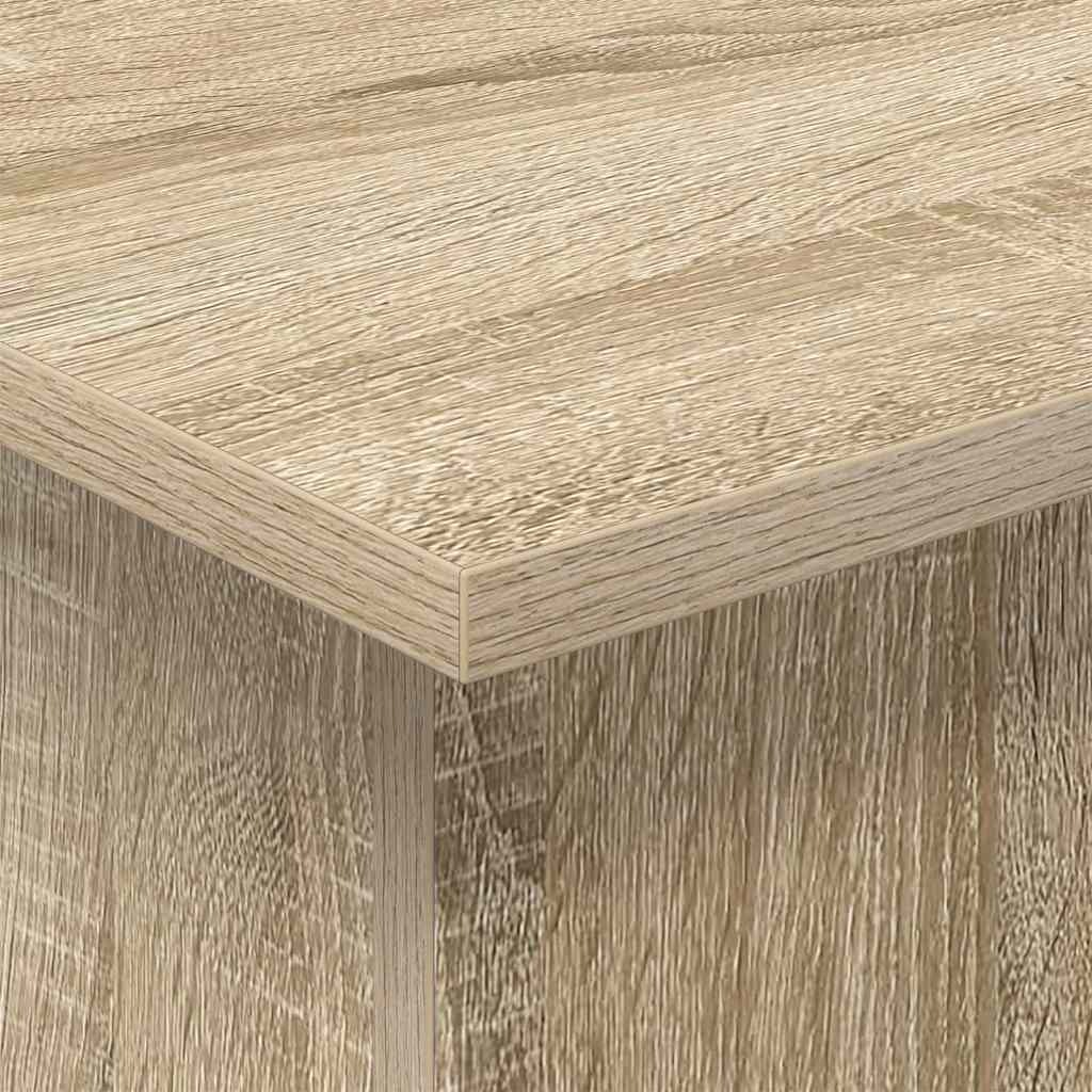 End Table Sonoma Oak 35.5 x 35 x 40 cm Engineered Wood