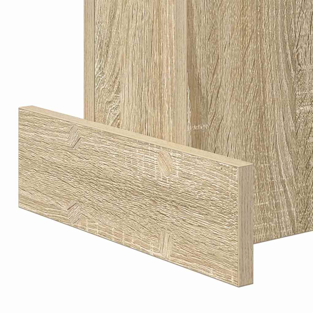 End Table Sonoma Oak 35.5 x 35 x 40 cm Engineered Wood