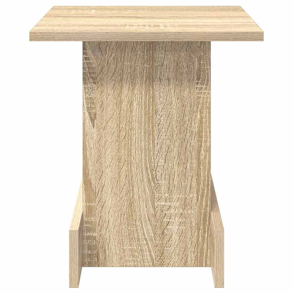End Table Sonoma Oak 35.5 x 35 x 40 cm Engineered Wood