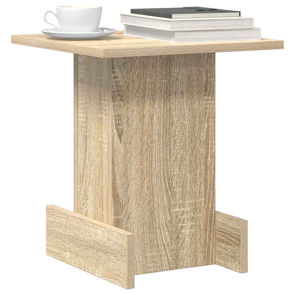 End Table Sonoma Oak 35.5 x 35 x 40 cm Engineered Wood