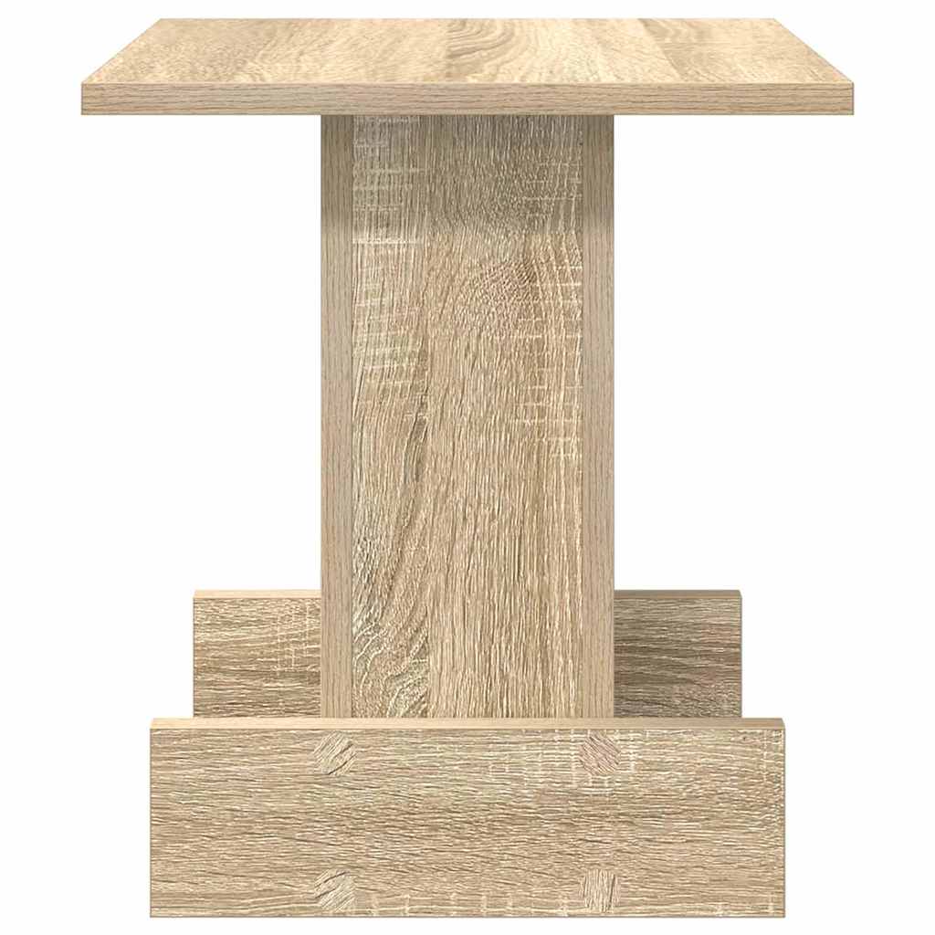 End Table Sonoma Oak 35.5 x 35 x 40 cm Engineered Wood