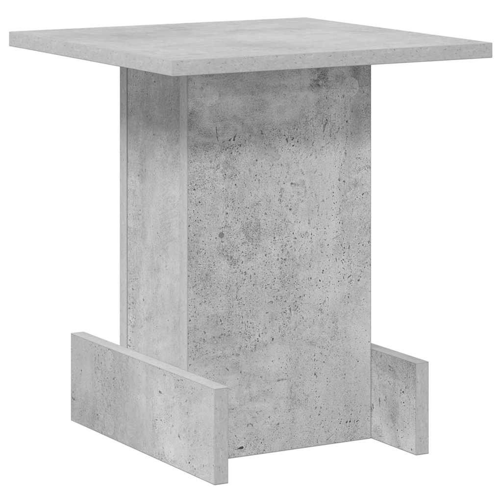 End Table Concrete Grey 35.5 x 35 x 40 cm Engineered Wood