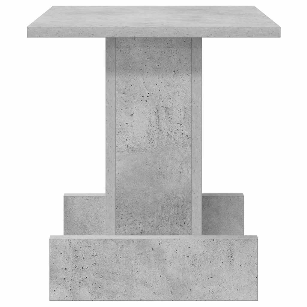 End Table Concrete Grey 35.5 x 35 x 40 cm Engineered Wood