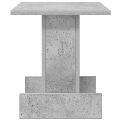 End Table Concrete Grey 35.5 x 35 x 40 cm Engineered Wood