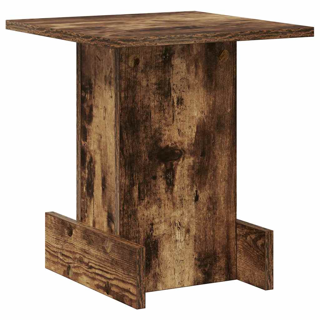 End Table Smoked Oak 35.5 x 35 x 40 cm Engineered Wood