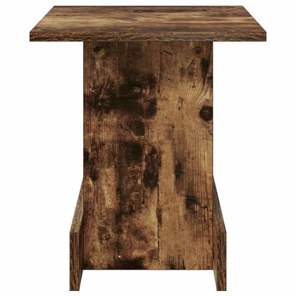 End Table Smoked Oak 35.5 x 35 x 40 cm Engineered Wood