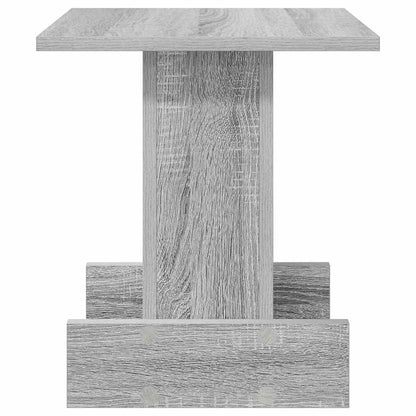 End Table Grey Sonoma 35.5 x 35 x 40 cm Engineered Wood